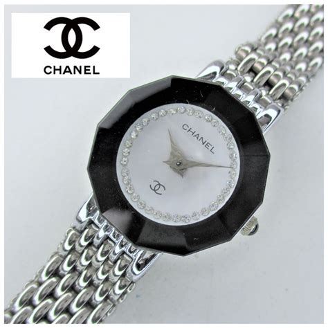 chanel silver watch|chanel watch for 54243.